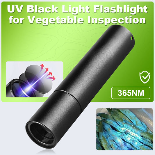 🔦🥦👁️🗨️UV фенерче с черна светлина за проверка на зеленчуци🌈
