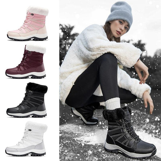 ❄️👢Дамски зимни топли снежни ботуши