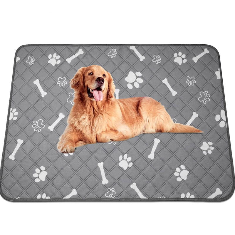 🐶4-layer, leak-proof dog pee pad – washable and reusable💧