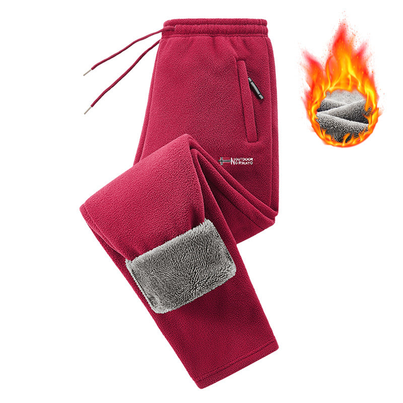 🔥💨Unisex Thickened Warm Fleece Pants