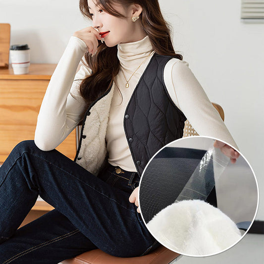 【M-4XL】🔥Топла вълнена жилетка за жени