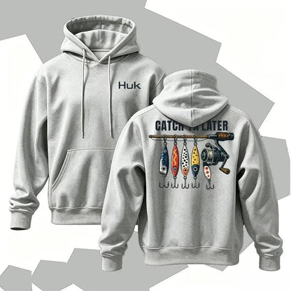 👕 Men's Vintage Hoodie – Elastic Ribbing & Comfortable Fit | Classic Casual ✨