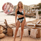 🌺 EU S-XL 🏖️ Дамски бикини комплект с флорален принт и висока талия 🌊👙