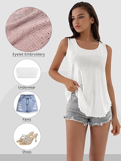 🔥Женски плетен резервоар с деколте