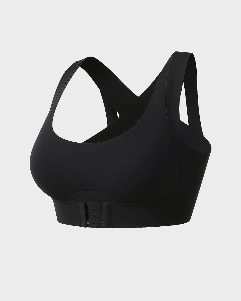 🎉LAST DAY SALE -70% OFF⚡Front Closure Cross-Back Wireless Posture Bra-17