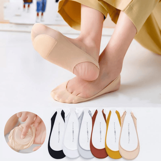 👠Невидими чорапи от силикон с противоплъзгащо покритие🧦👣