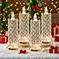 🎄🎅 LED свещи без пламък – безопасни, дълготрайни и изпълнени с празнично настроение ✨🕯️