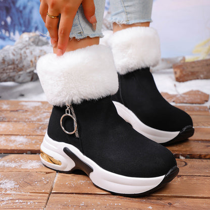 Soft, cosy, height-enhancing ankle boots for women – a must-have for autumn and winter – stylish, comfortable and versatile shoes🥰