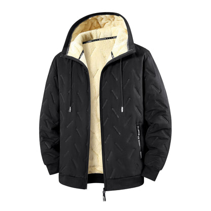 🔥Unisex Winter Warm Sherpa Hooded Coat