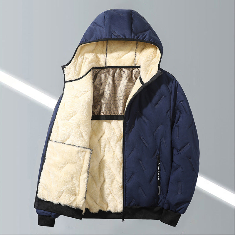 🔥Unisex Winter Warm Sherpa Hooded Coat