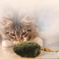 Плюшена играчка-мишка със звук за котки