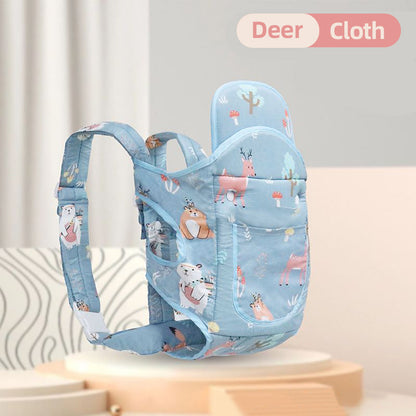 👶Многофункционална бебешка количка с гръдна каишка и две презрамки