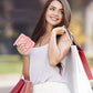 👛Дамски кратък портфейл с цип и много джобове за карти💰