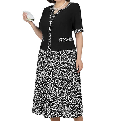 💐 Флорален модел дамски рокли от две части