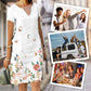 🔥✨Мода Печатен лен 100 % ежедневни рокли