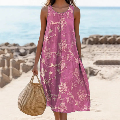 ✨Печатана дамска ежедневна рокля👗