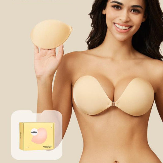 💕Невидим самозалепващ се сутиен без презрамки