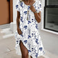 💐👗Ежедневна печатна рокля за жени