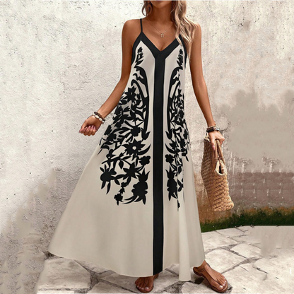 ✨Дамска рокля със спагети каишка💃