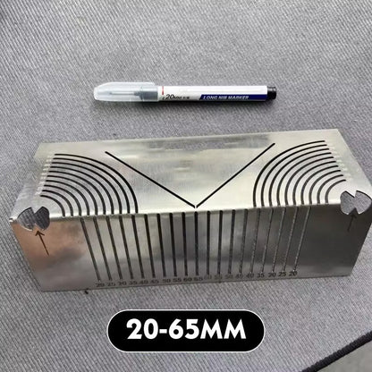 🔥Квадратна линийка за маркиране на ъгъл от 90° от неръждаема стомана