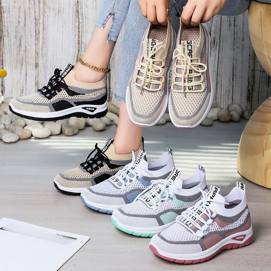 👟Дамски ежедневни маратонки с връзки