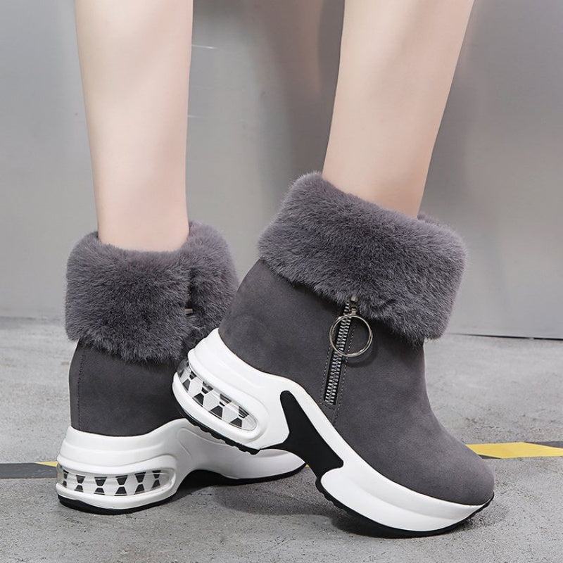 Soft, cosy, height-enhancing ankle boots for women – a must-have for autumn and winter – stylish, comfortable and versatile shoes🥰
