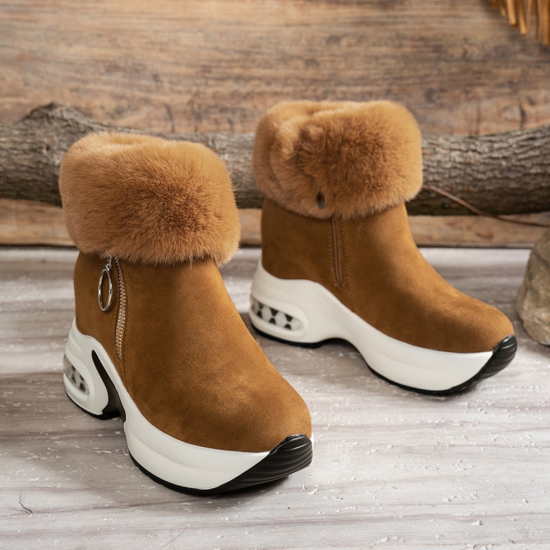 Soft, cosy, height-enhancing ankle boots for women – a must-have for autumn and winter – stylish, comfortable and versatile shoes🥰