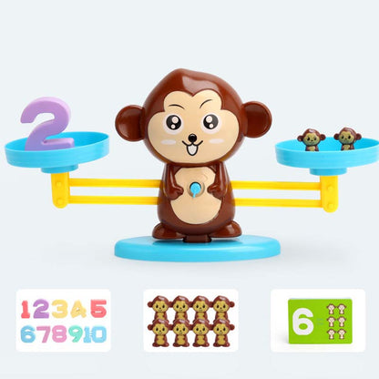 🐸Детски комплект играчки с карикатурни животни за балансиране