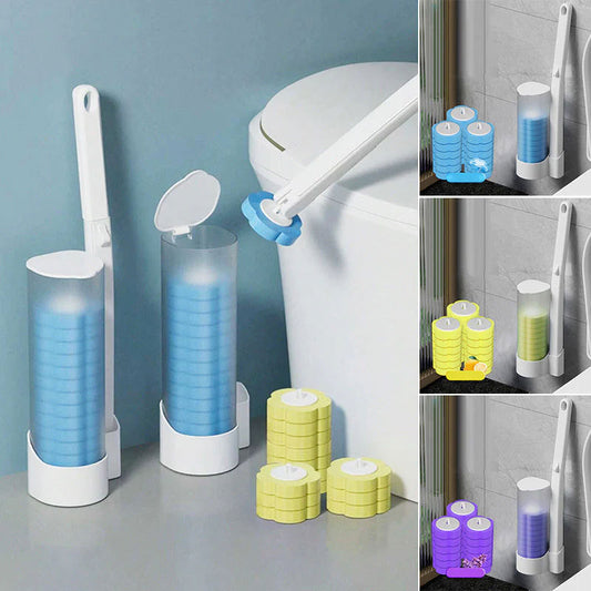 🧹Комплект за еднократна употреба за почистване на тоалетната 🚽💦