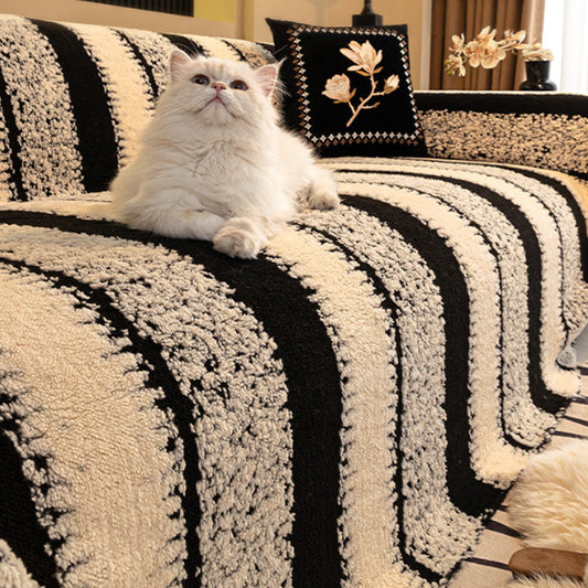 🛋️Мек плюшен противоплъзгащ калъф за диван