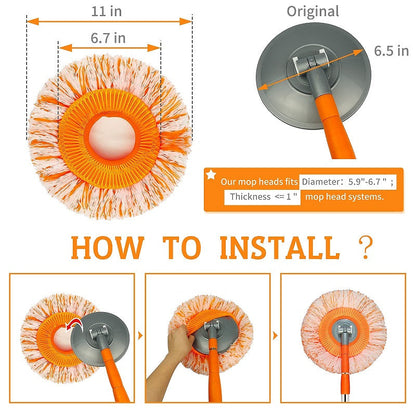 🌟360° въртяща се регулируема чистачка