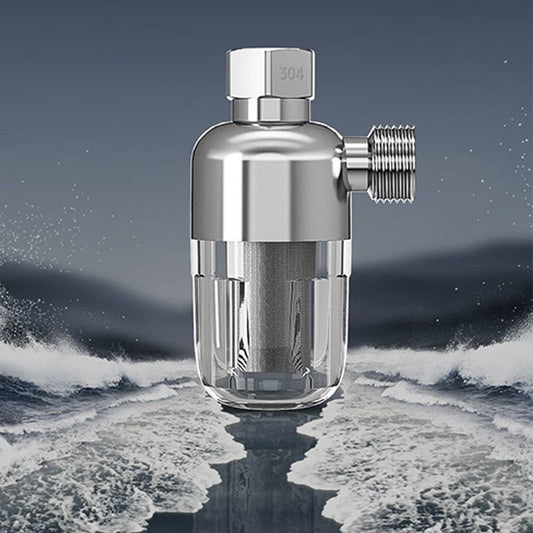 🏠 Неръждаема стомана 40-микрон филтър за вода за цялата къща | Висок дебит, дълготрайна филтрация за чиста вода