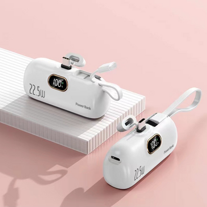 🔋 Нови продукти Оферта за ограничен период от време ✨ 5000mAh мини преносим зарядно устройство за телефон