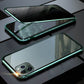 📱IPhone калъф магнитен крал Apple Peep Proof двустранен стъклен метален магнитен защитен калъф