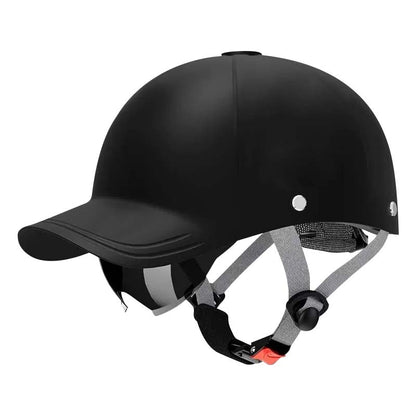 🚴‍♂️ Унисекс Мотоциклетен Каска в Стил на Бейсболна Шапка 🧢