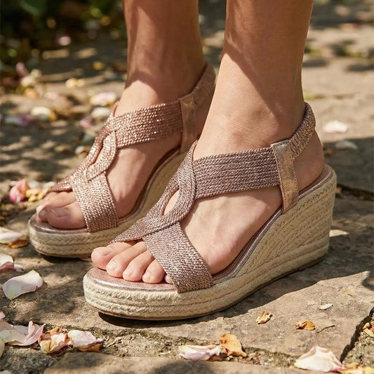 👡Дамски ежедневни бохемски сандали с платформа
