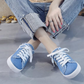 👟☀️Дамски пантофки от деним – удобна подметка и небрежен стил🥰