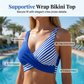 👙 Бикини с цветни блокове S-3XL: Стилни и оформящи бански костюми от две части 🌊