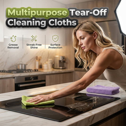 🧼💦Купете 2 и получите 1 безплатно💦Многофункционални, многократно използваеми, откъсваеми кърпички в ролка