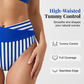 👙 Бикини с цветни блокове S-3XL: Стилни и оформящи бански костюми от две части 🌊