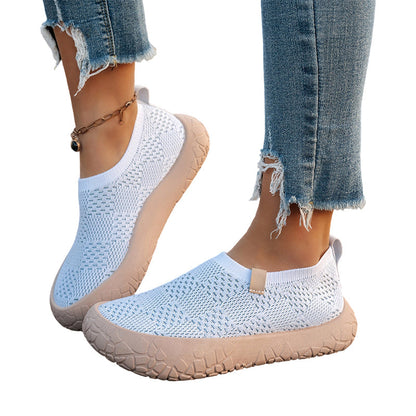 👟Удобни платформени кецове със скрит ток