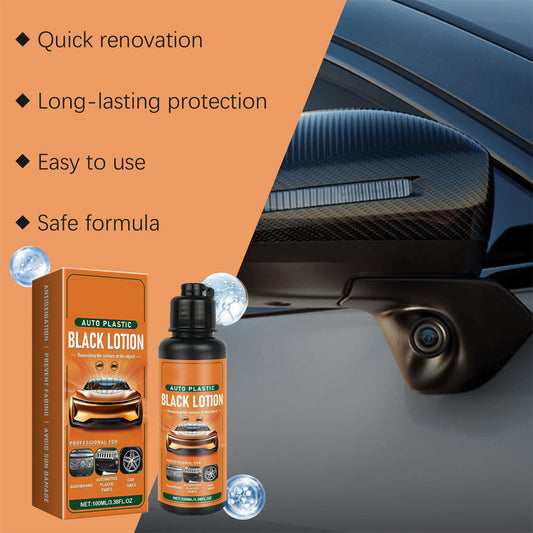 🚗 Комплект за възстановяване на пластмасови части в автомобила – възстановява цвета | UV защита, дълготраен – Наложен платеж ✨