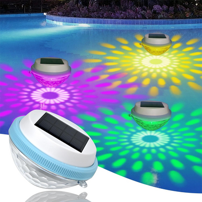 📢📢⏰ Слънчеви LED лампи за басейн – автоматично осветление💡✅