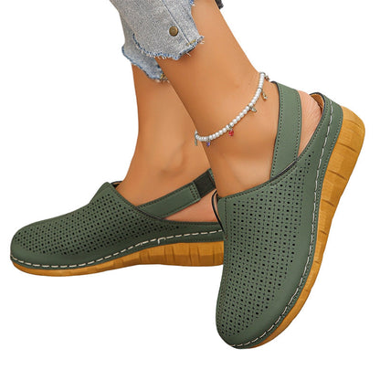 👡 Дамски сандали за свободното време с отвори | Дишащи, на платформа, летни – Плащане при доставка ✨