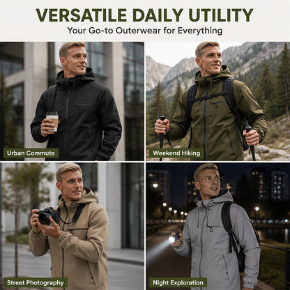⏳LAST DAY SALE ONLY ￡19.99!🔥The All-Weather Urban Jacket That’s Waterproof, Windproof & Actually Stylish.🧥🏆