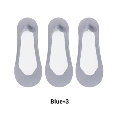 Women's Ultra-Invisible Sheer Mesh Low-Cut Boat Socks-14
