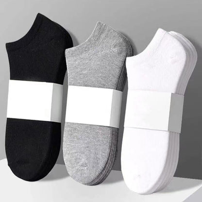 Breathable Cotton Blend Athletic Socks -5