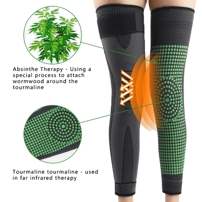 Tourmaline acupressure self-heating shaping knee sleeve-6
