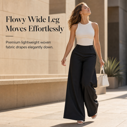 🔥 Classic High-Waisted Pants – Effortless Elegant Style
