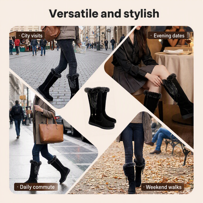 🌸Hot Sale 50% OFF 👢 Women's Warm Anti-Slip Wear-Resistant Mid-Calf Boots